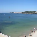 Piso En Primera Linea De Playa En Lägenhet Sanxenxo